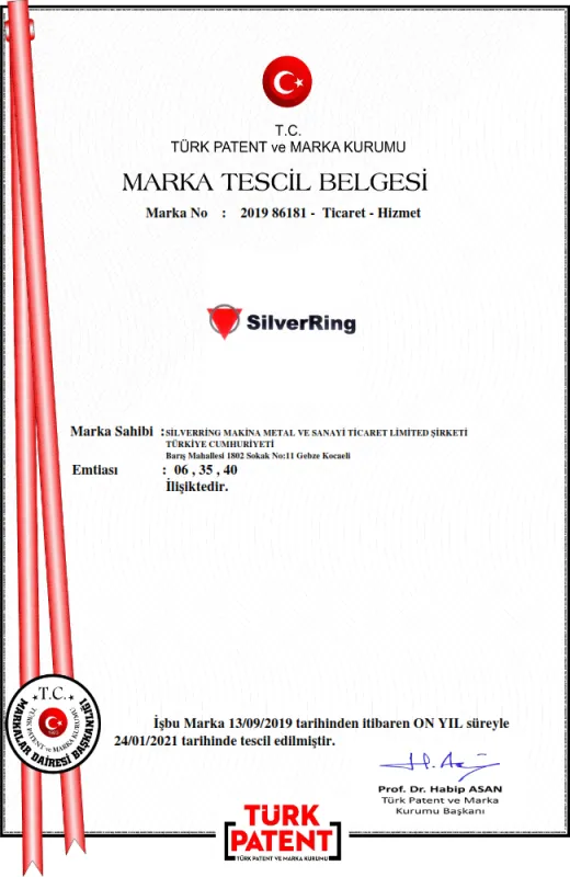 Marka Tescil Belgesi